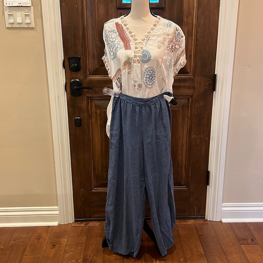 Cut•Loose Linen/Cotton Pants